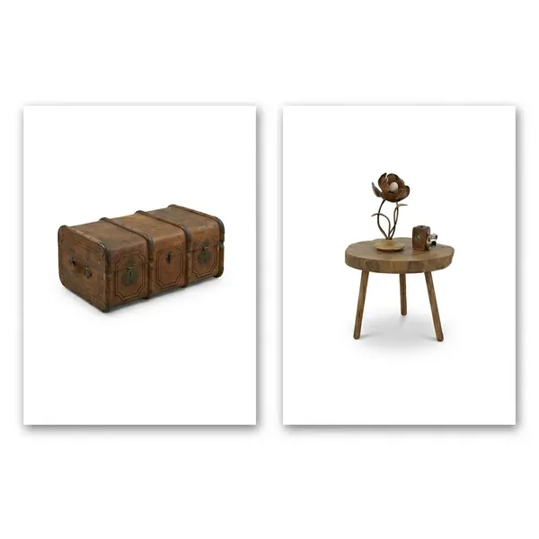 Table basse trepied